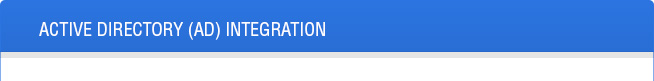 Active Directory (AD) Integration