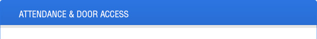 Attendance & Door Access